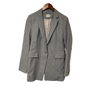 AYR Women's Wool Blazer Gray Size 6